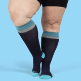 Midnight Ocean Trio - 3 Pack - Wide Calf