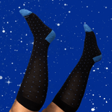 Midnight Ocean Trio - 3 Pack - Wide Calf