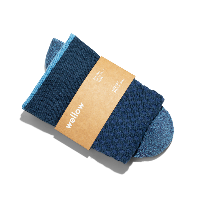 Dark Denim Tonal Weave