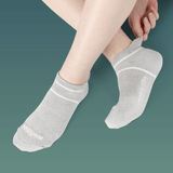 Grey Heather Twist - Ankle Aerolite+