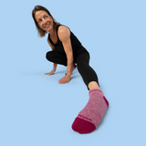 Plum Twist - Ankle Sock