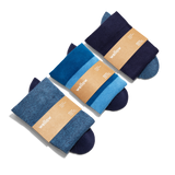 Sapphire Trio - 3 Pack - Wide Calf