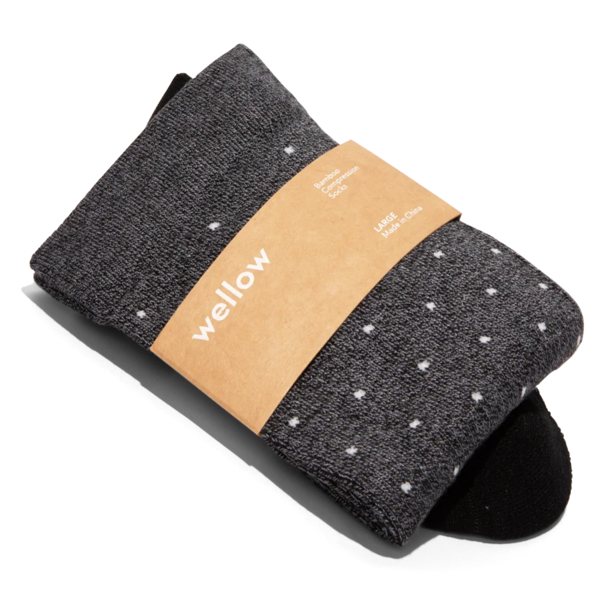 Black Dot Compression Socks Single Pair – Wellow