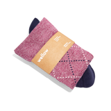 Plum Twist Argyle - 3 pack