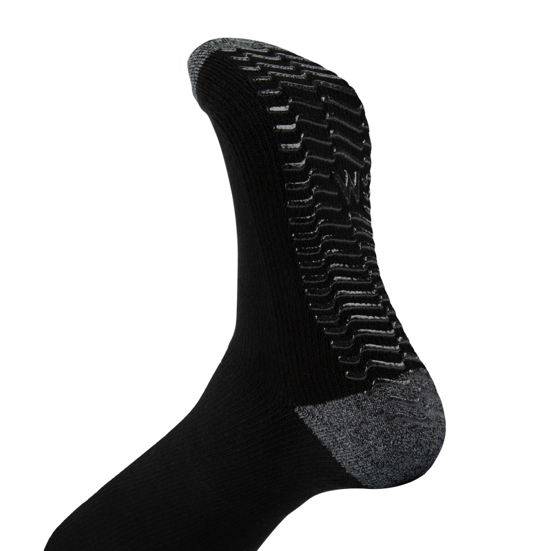 Black Charcoal - Grip Socks