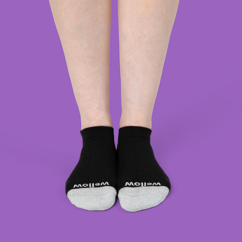 Black - Ankle Sock - 5 Pack