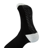 Black - Grip Socks - Wide Calf