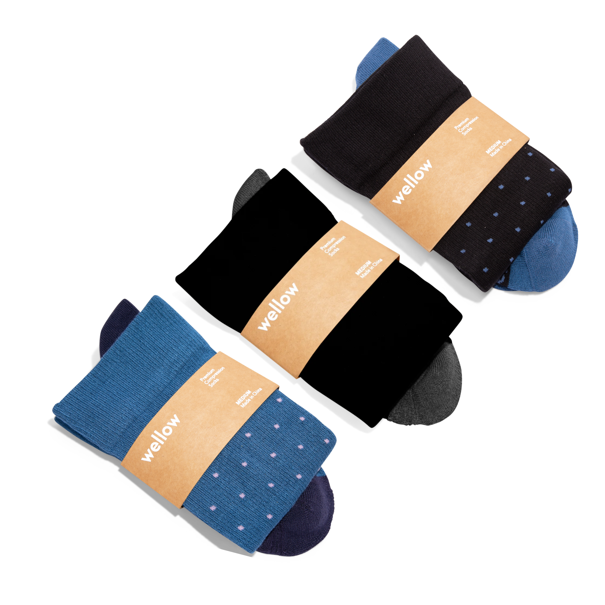 Black & Blue - 3 Pack