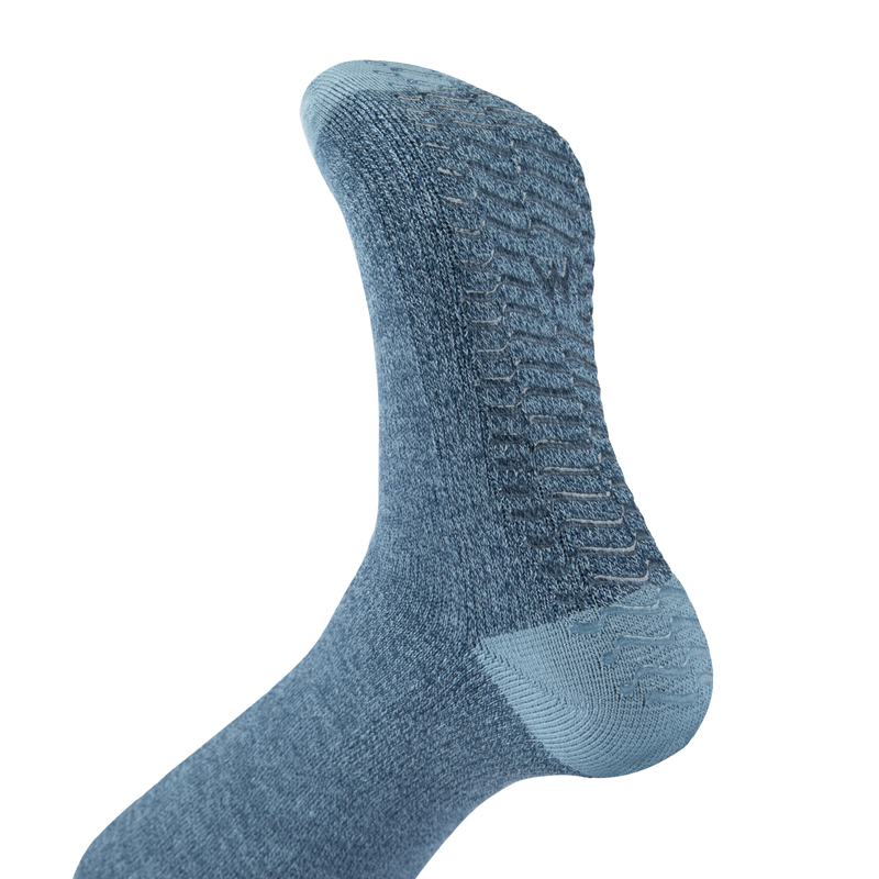 Blue Steel Twist - Grip Socks  - 5 pack