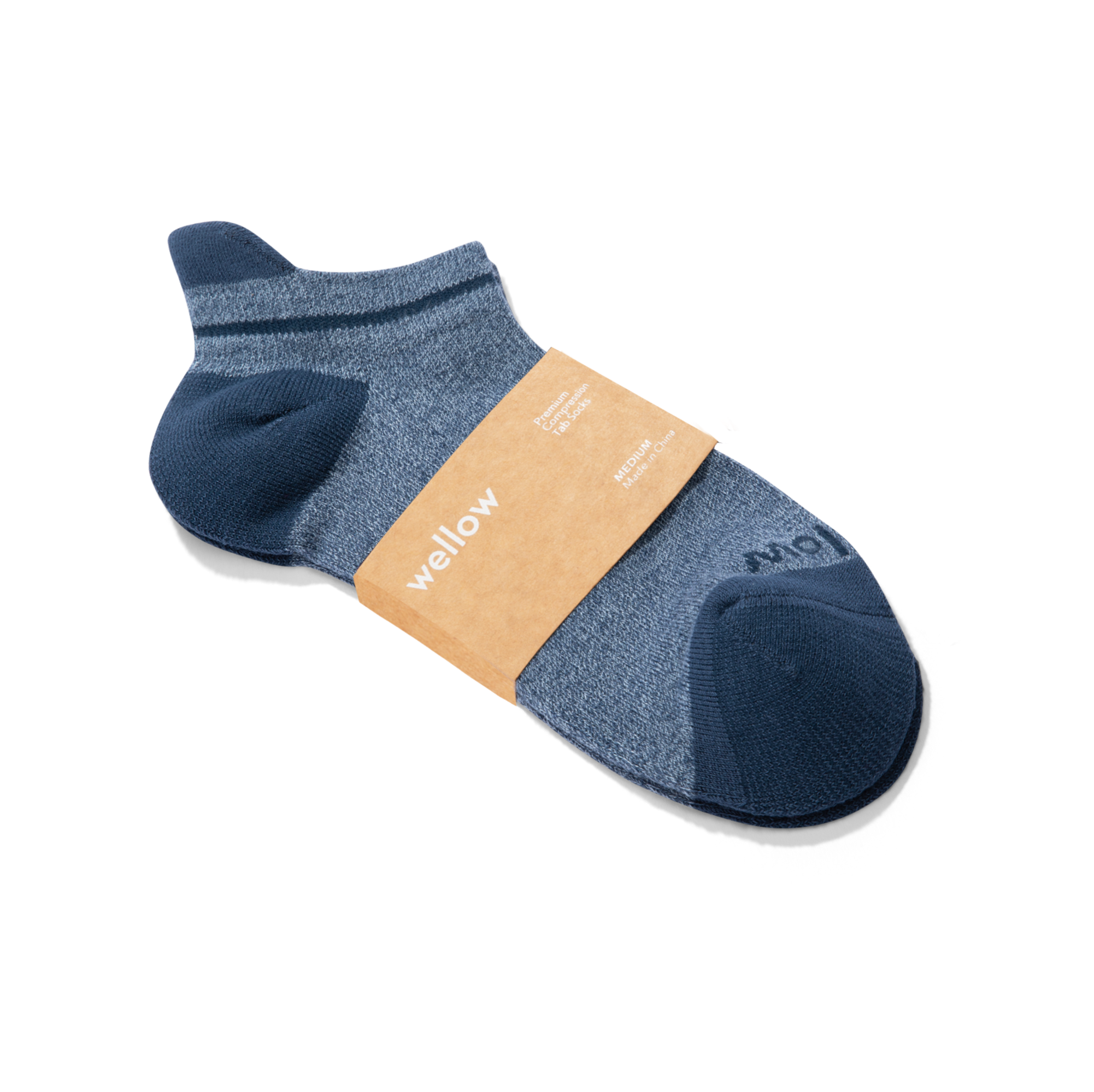 Blue Steel Twist - Ankle Sock - 3 Pack