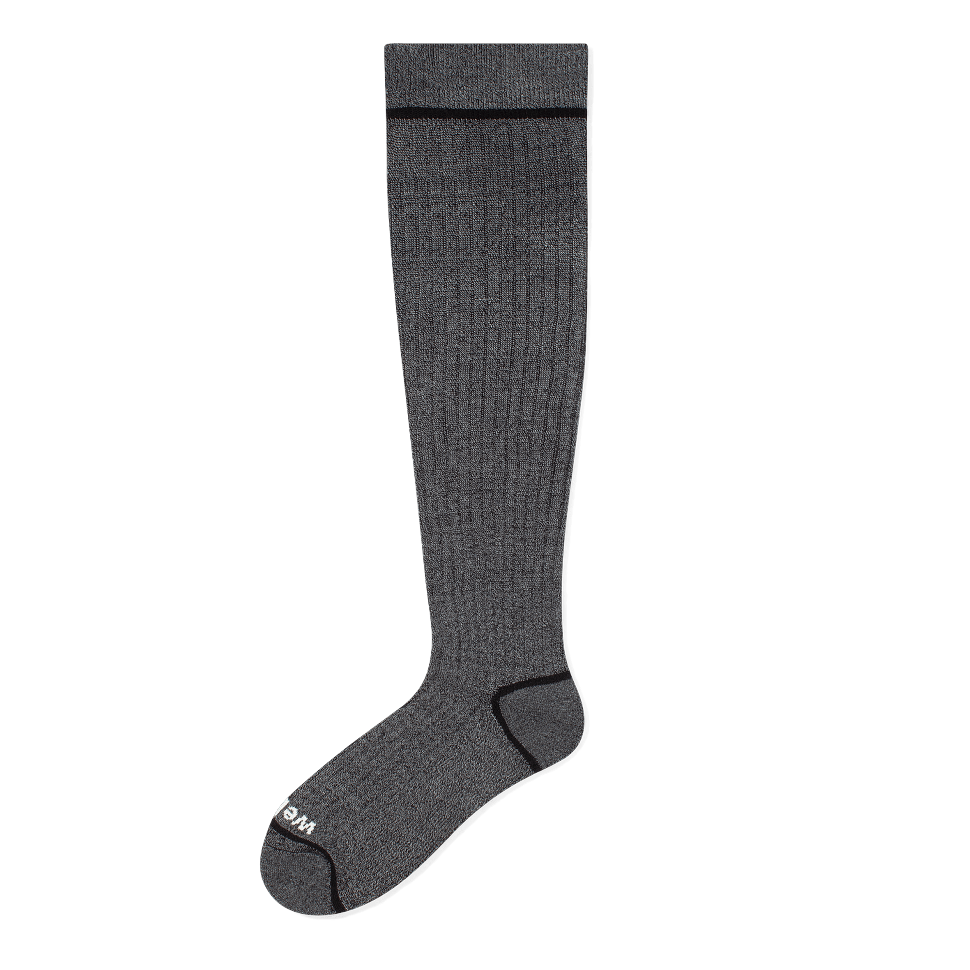 Charcoal Twist - Rib Outline