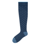 Dark Denim Dots