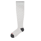 Gray Heather Dots