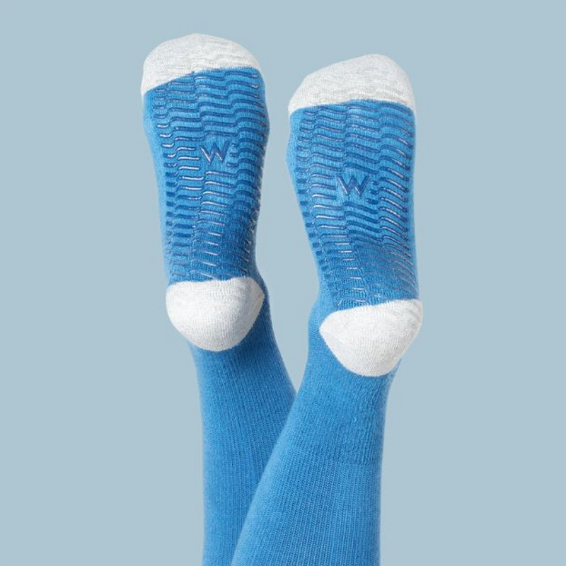 Cobalt Grip Socks - 3 Pack