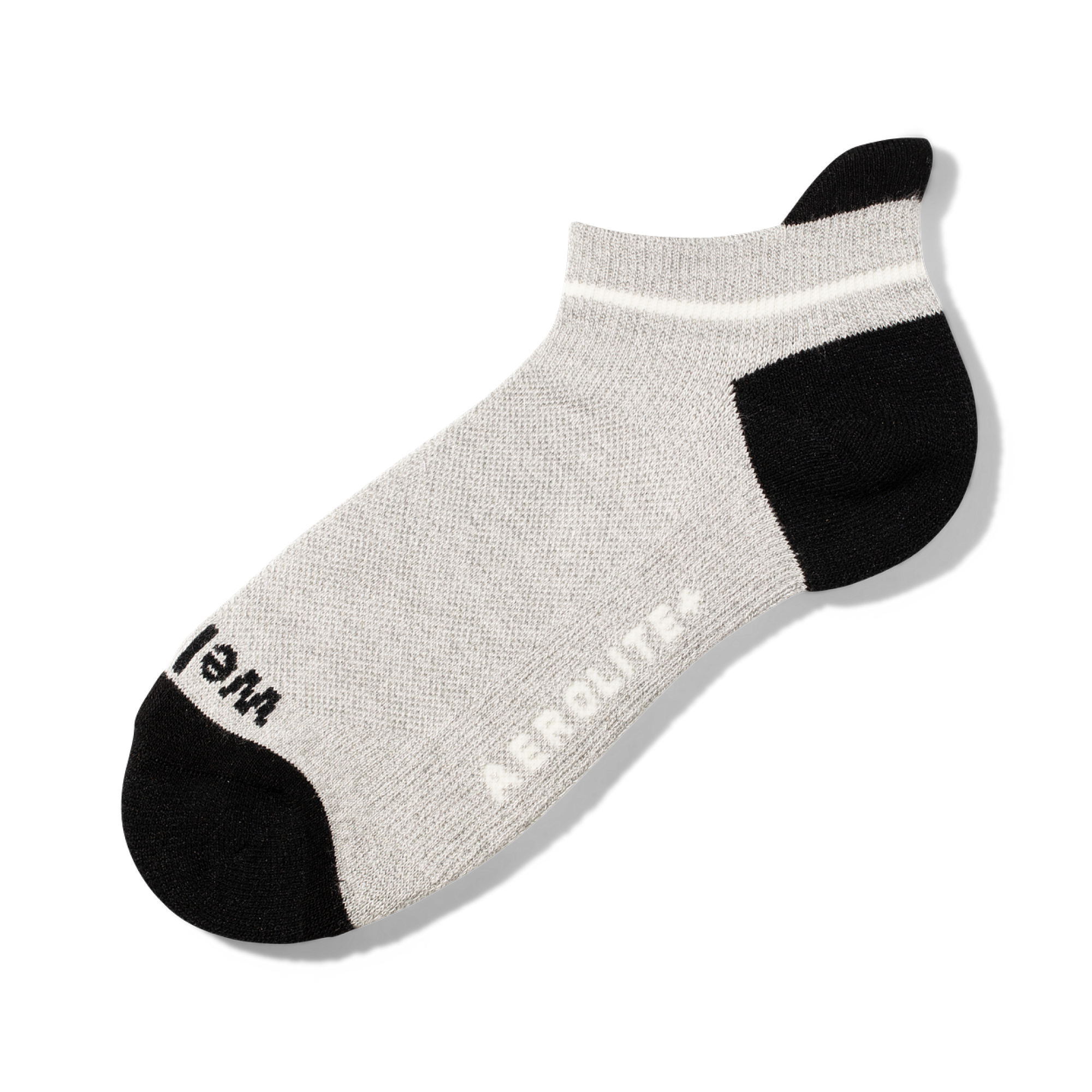 Grey Heather Twist - Intrigue Ankle Aerolite+