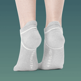 Grey Heather Twist - Ankle Aerolite+