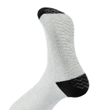 Heather Black - Grip Socks - Wide Calf - 3 Pack