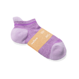 Lavendar Twist Tab Socks