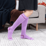 Lavender Twist - Rib Outline
