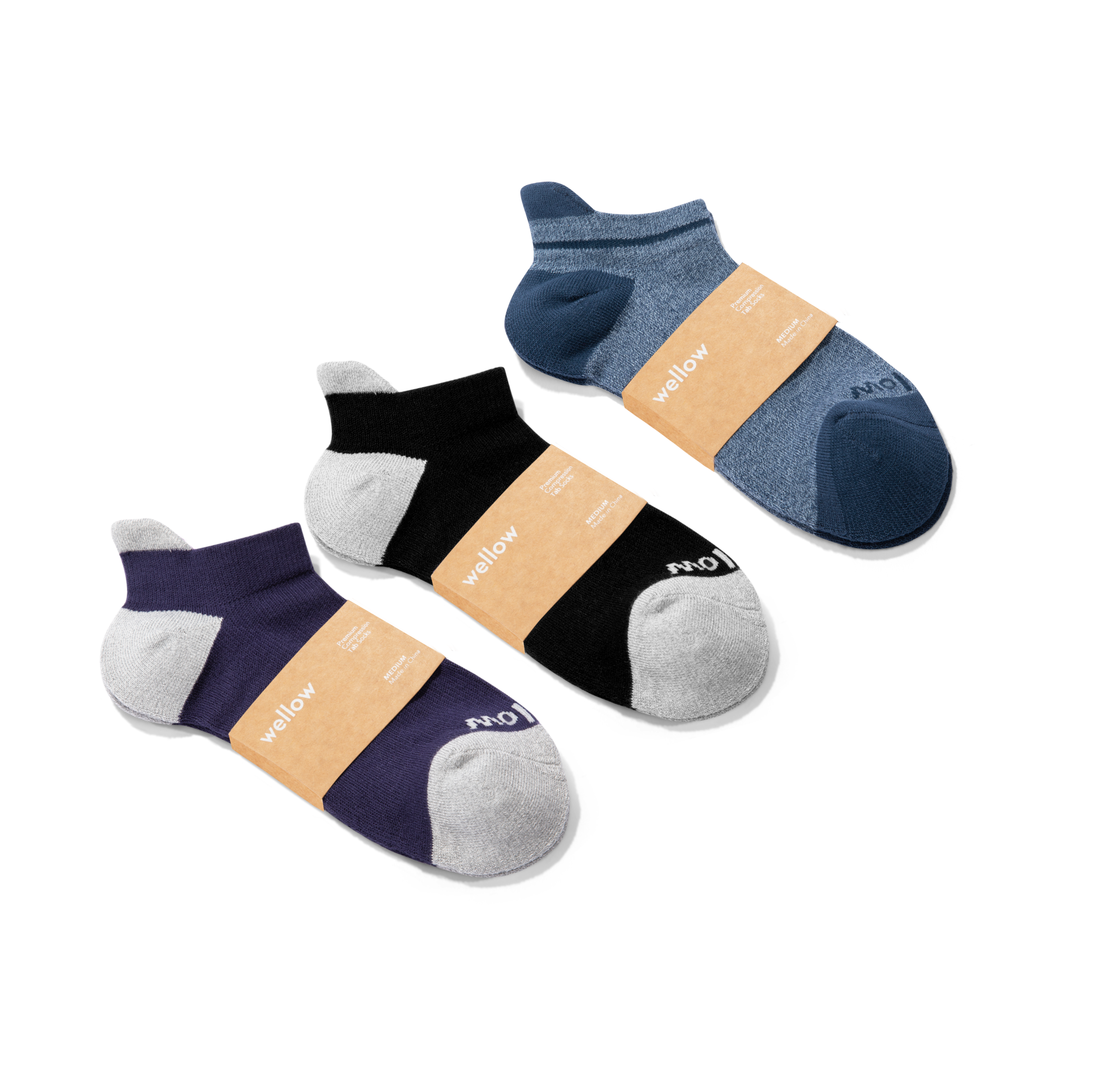 Moon Phase Trio - Ankle Sock - 3 Pack