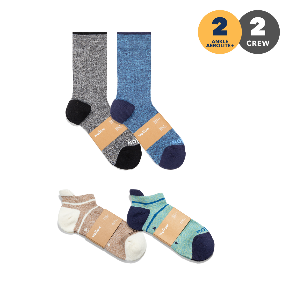 Mix & Match Style - 4 Pack – Wellow