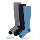 Oxford Blue Mix - 3 Pack
