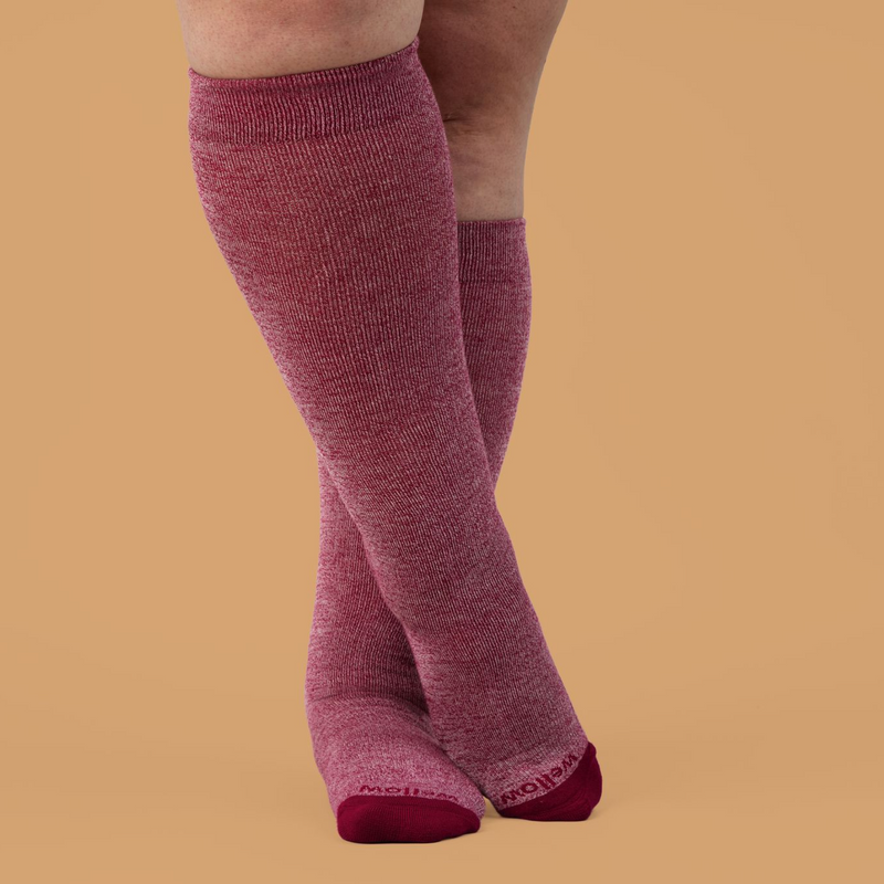 Plum Twist- Wide calf - 5 Pack