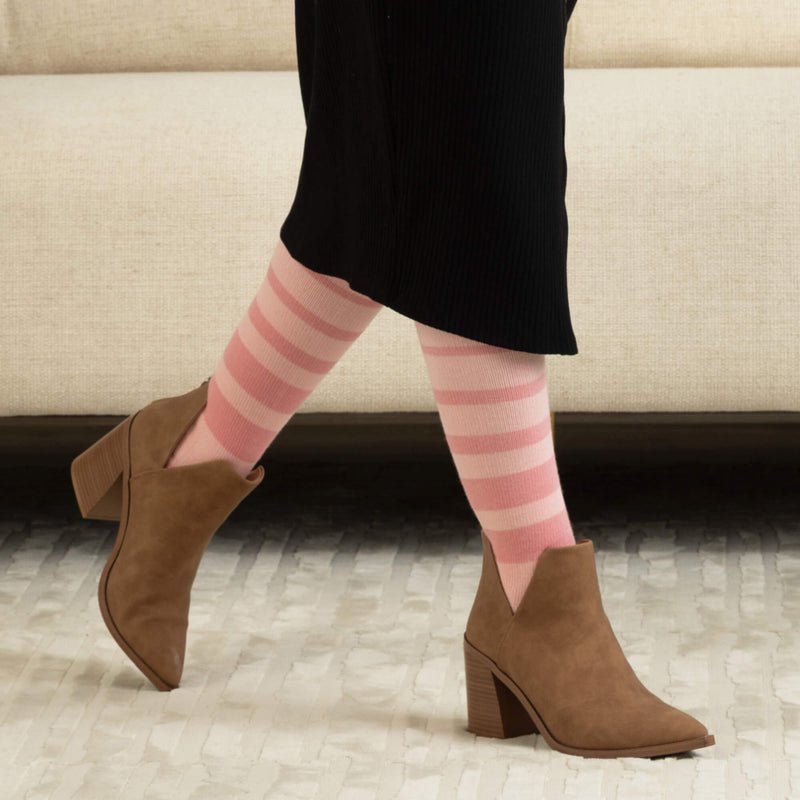 Powder Pink Horizon Stripe