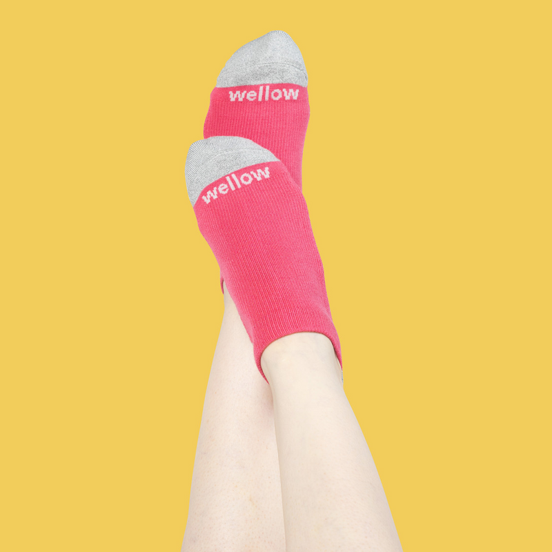 Raspberry - Ankle Sock - 3 Pack