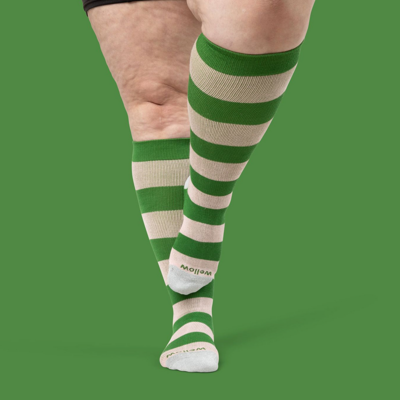 Rugby Artichoke Green - Wide Calf - 5 Pack