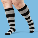 Rugby Black - Wide Calf - 3 Pack