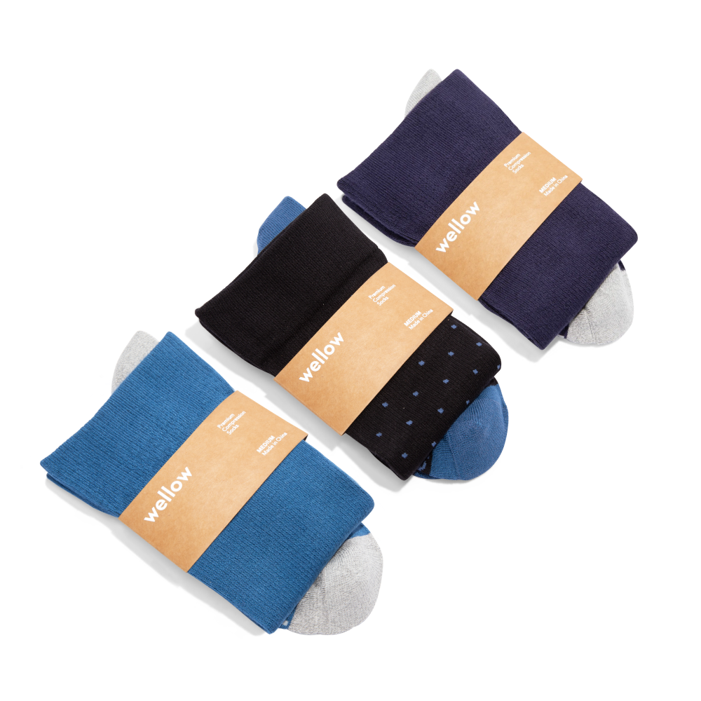 Black & Blue - 3 Pack