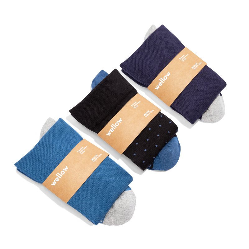 Black & Blue - 3 Pack