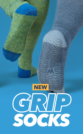 Mystery Pack of Grip Socks Logo, Color, & Grip Style Vary - 5 Pack Only
