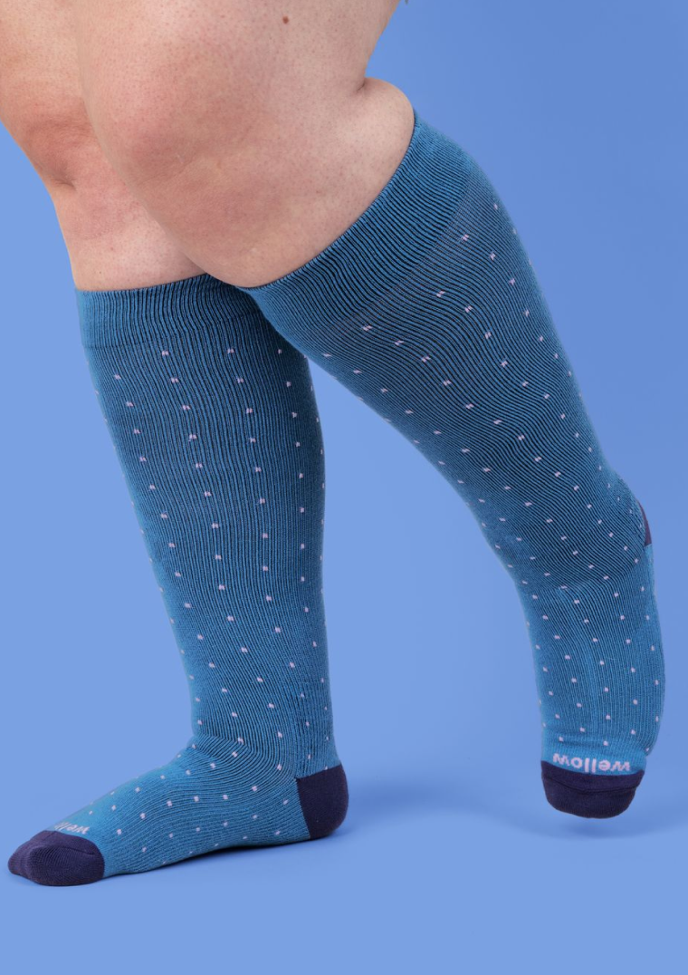 Wide Calf Compression Socks
